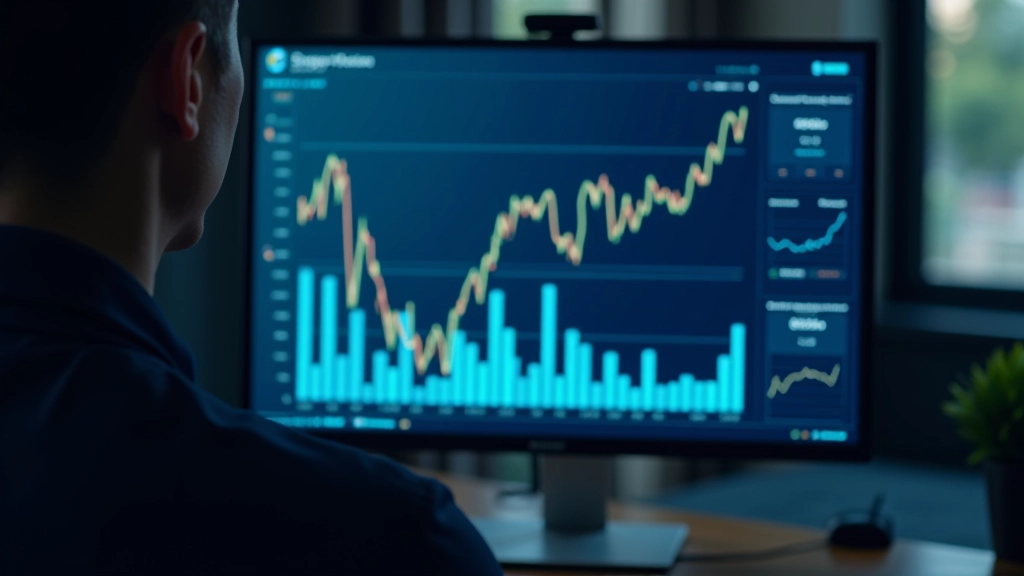 Financial charts showing inflation trends over time with multiple colored lines tracking different economic indicators