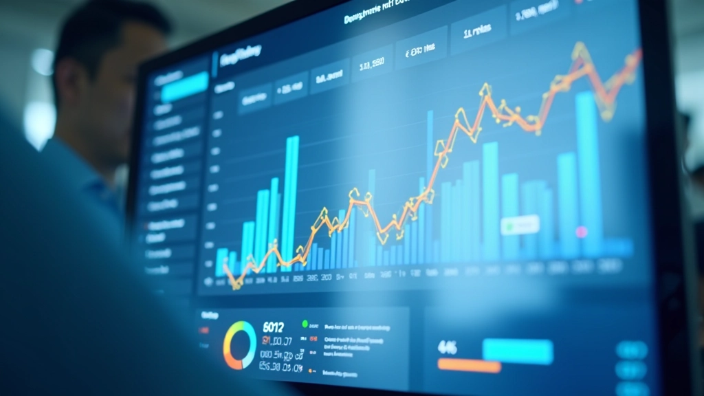 Economic growth metrics displayed on digital analytics platform